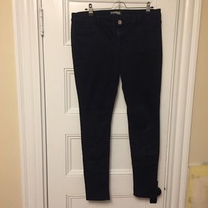 Express black skinny pants
